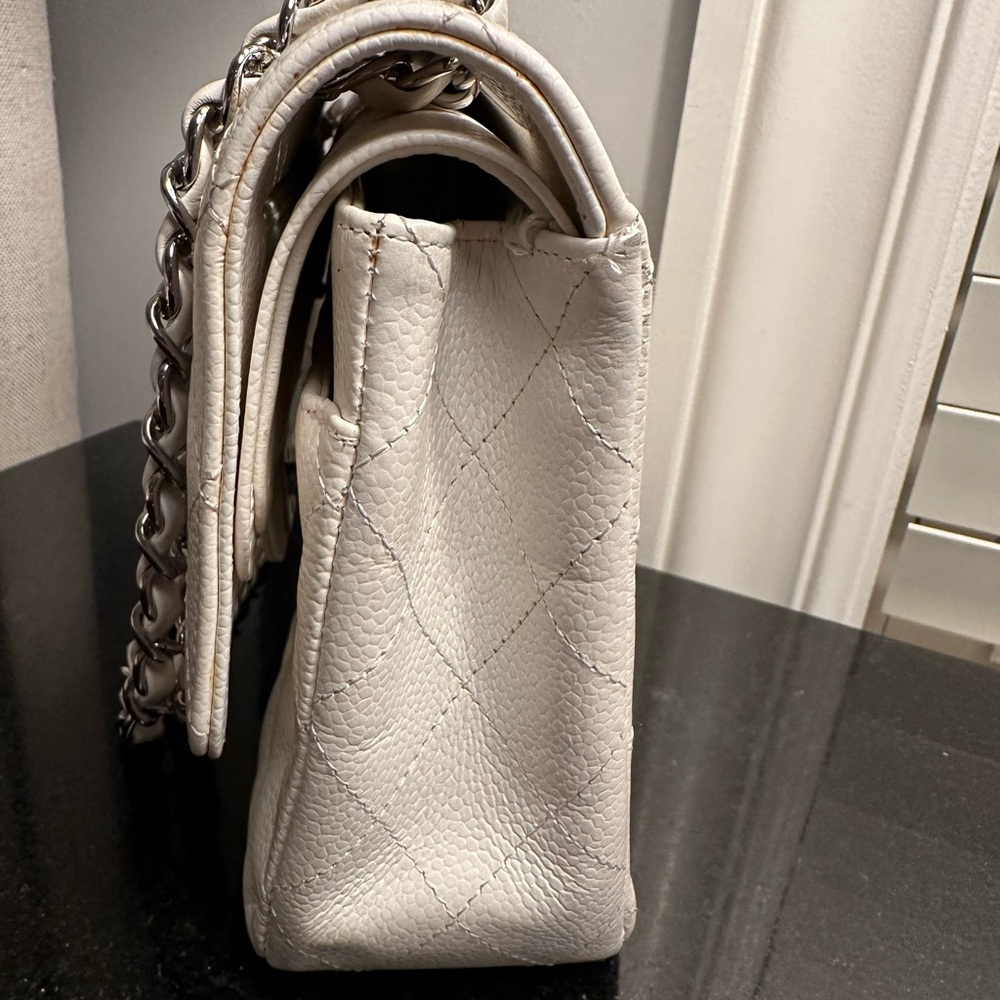 Chanel Caviar Medium Classic Double Certified Authentic - Picture 6 of 10